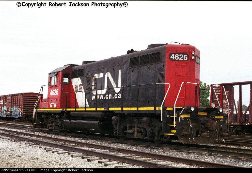 GTW 4633 at Port Huron, MI train yard